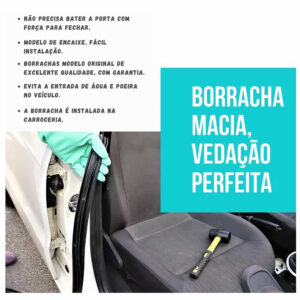 Borracha De Vedação Da Porta Strada Todos Os Anos – 1 Peça