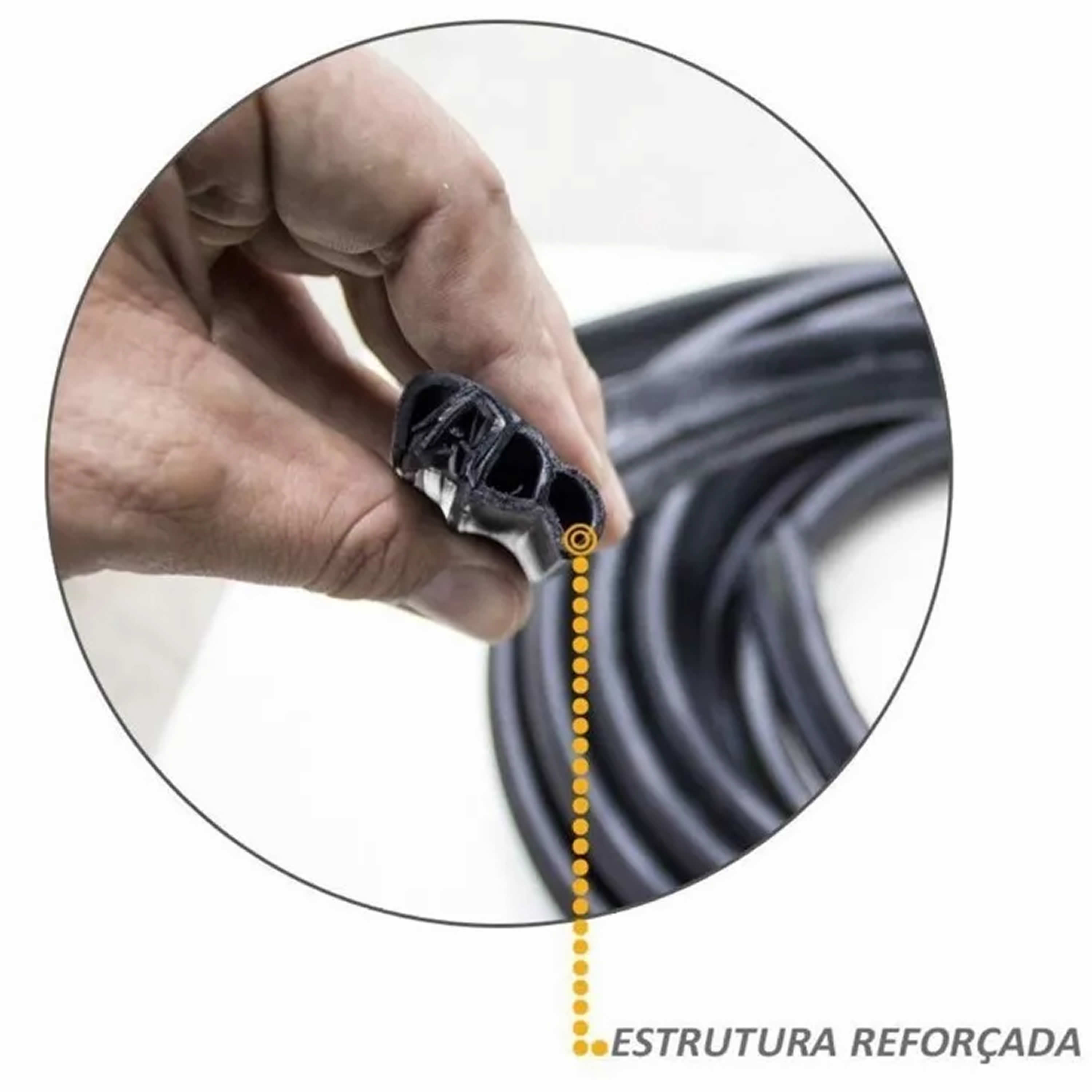 Borracha Vigia Do Opala 4 Portas Vidro Traseiro Sem Friso