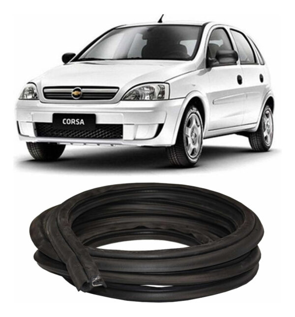 Borracha Porta Malas Corsa Sedan Maxx Joy Premium 2002/2012