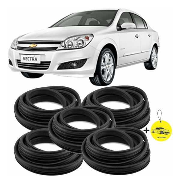 Jogo Borracha De Vedação Vectra Gt Gt-x 2005/2011 - 5 Peças