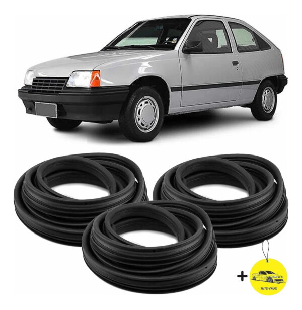 Kit Borracha De Vedação 2 Porta + Mala Kadett E Ipanema