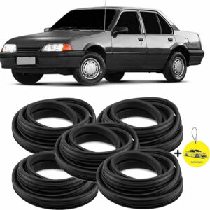 Kit Borracha De Vedação 4 Portas + Mala Monza Todos Os Anos