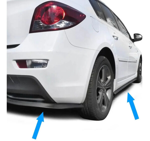 Saia Spoiler Front Lip Borracha Tuning Universal - Ez Lip - Imagem 3